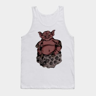 Pig to moon Tank Top